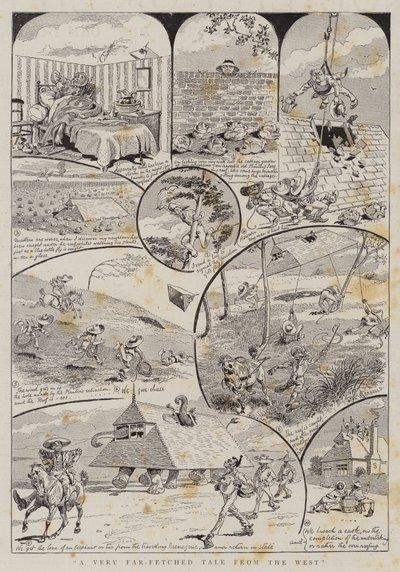 西から遠く離れた物語 作： Alfred Chantrey Corbould